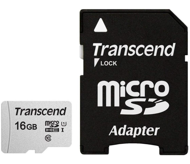 TRANSCEND microSD 16GB 95MB/s TS16GUSD300S-A - 1461964 - zdjęcie 2